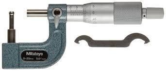 MITUTOYO- Tube Micrometer (0-25 MM (TYPE-C)) (115-315) (T/D/TMM/MIT/025/005)