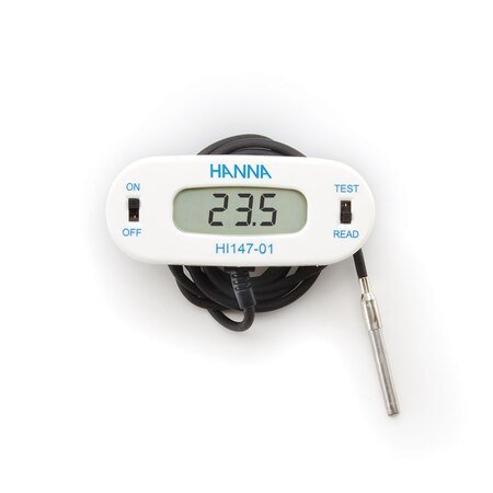 HANNA- Checkfridge ?Remote Sensor Thermometer (HI147)+ Free Calibration Certificate + Free Calibration Certificate(T/T/DTM/HAN/150/003)
