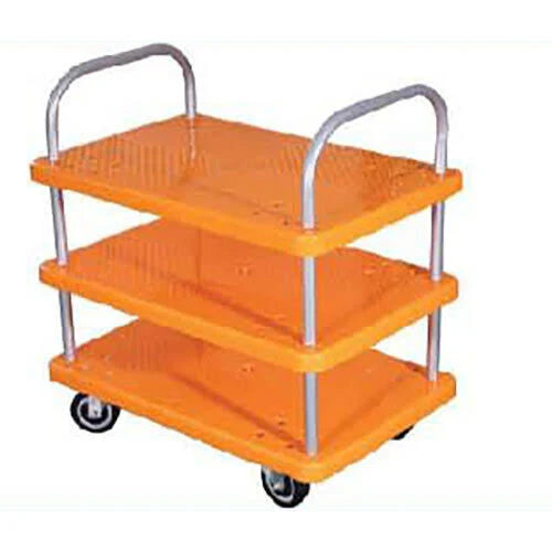 3 Layer Plastic Platform + M.S. 300 KG