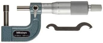 MITUTOYO- Tube Micrometer (0-25 MM (TYPE-D)) (115-316) (T/D/TMM/MIT/025/006)