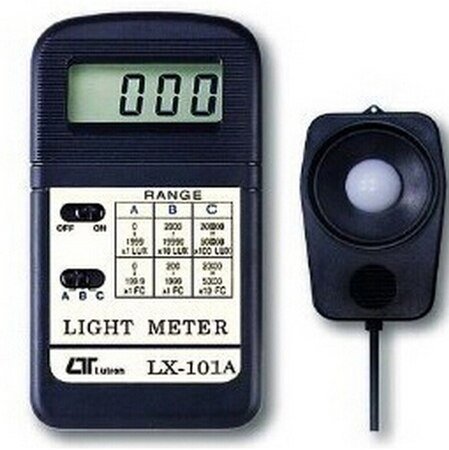 LUTRON - LUX METER ( 0 to 50000 lux) (LX -101A) + Free Calibration Certificate
