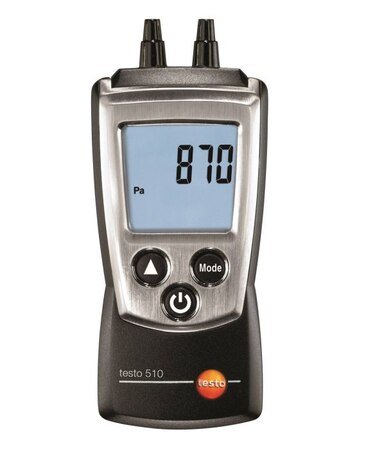 TESTO - Digtal Manometer (0-100 hpa) (510) +Free Calibration Certificate