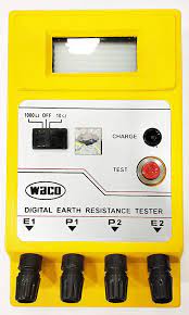 WACO - DIGITAL EARTH RESISTANCE TESTER (DET - LOW) + FREE CALIBRATION CERTIFICATE