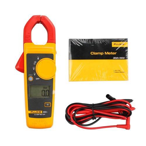 FLUKE- Digital Clamp Meter (400A AC, 400/600 AC/DC) (302+) + Free Calibration Certificate