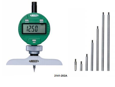 INSIZE -DIGITAL DEPTH GAUGE ( 0- 300MM ) (2141-202A )