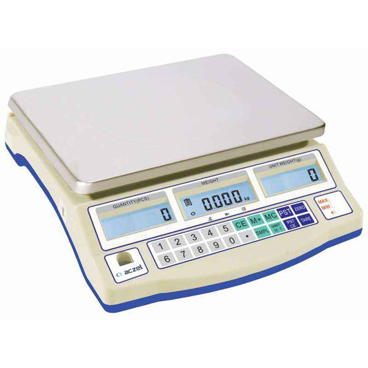 ACZET -Counting Table Top Scale (CG 10N) (10 KG)+ FREE CALIBRATION CERTIFICATE