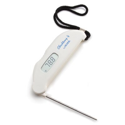 HANNA- Folding Pocket Thermometer With Built In Sensor   (HI151) +Free Calibration Certificate (001)