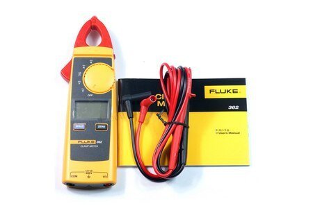 FLUKE- Digital Clamp Meter (CAT III )  (600V AC/DC , 200A AC/DC) (362) + Free Calibration Certificate