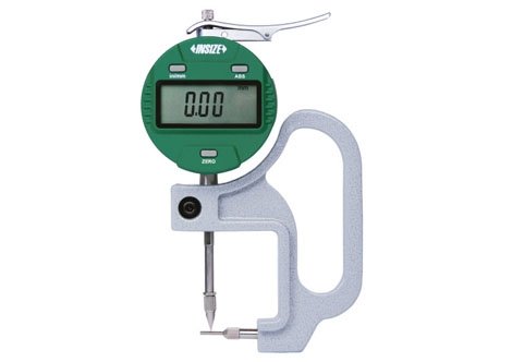 INSIZE- Digital Tube Thickness Gauge (0-10mm) (2873-10) + FREE CALIBRATION CERTIFICATE