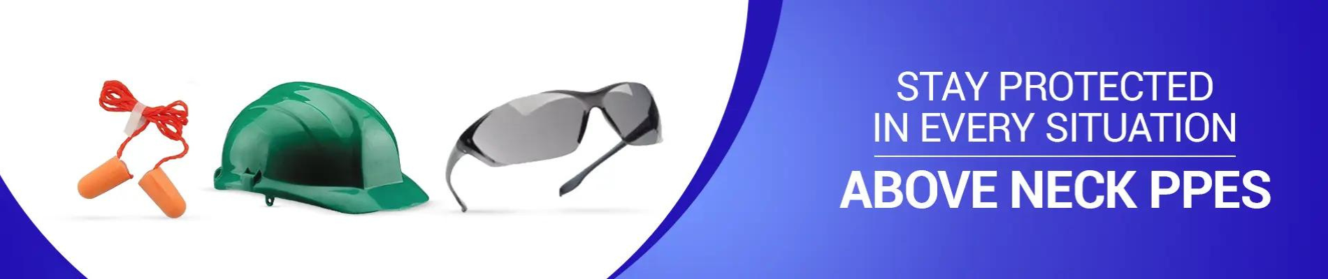 Above Neck PPE banner