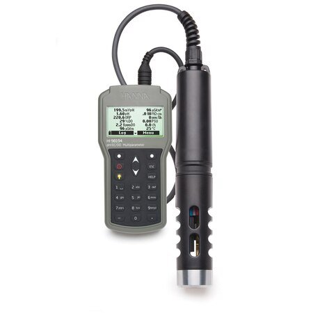 HANNA- Multi parameter Waterproof Meters   (HI98194) (PH/ORP/EC/DO) + Free Calibration Certificate (001)