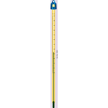 Maxima- Yellow Capillary Screen Printed Thermometer