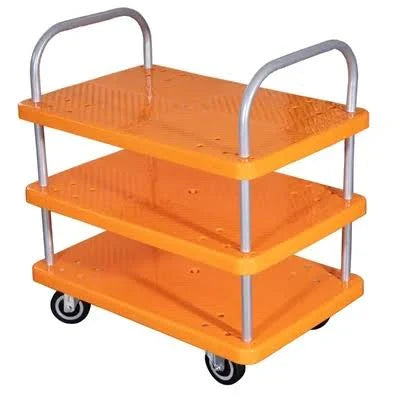3 Layer Plastic Platform + M.S. 150 KG
