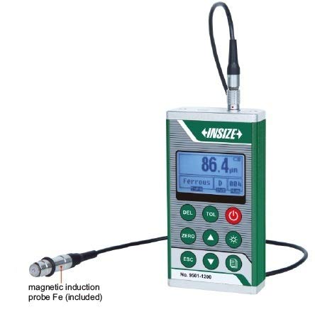 INSIZE - COATING THICKNESS GAUGE (9501-1200) (DFT Meter) + FREE CALIBRATION CERTIFICATE