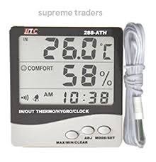 Maxima- THERMOHYGROMETER WITH IN/OUT SENSOR ( T/T/THM/MAX/070/002 ) + FREE CALIBRATION CERTIFICATE