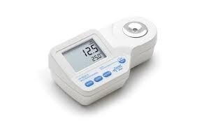 HANNA-Digital Refractometer for %Brix and Potential Alcohol (%V/V)Analysis in Wine, Must and Juice(HI96813)(T/L/RFM/HAN/050/002)+FREE CALIBRATION CER.