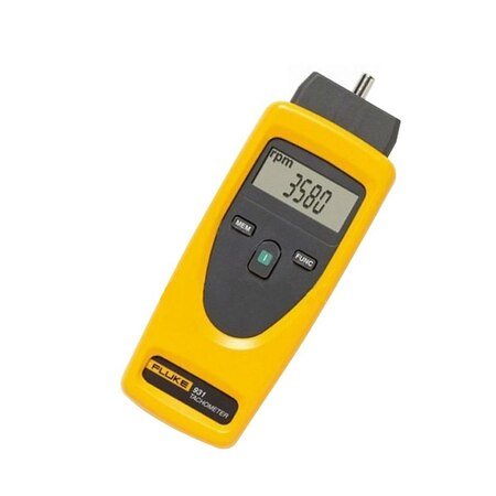 FLUKE- Contact and Non-Contact Dual-Purpose Tachometers (931) (1 to 99999 RPM) + Free Calibration Certificate