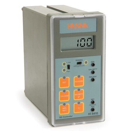 HANNA - Dissolved Oxygen Controller  (HI8410) + Free Calibration Certificate