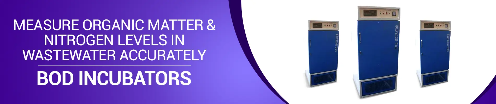 BOD Incubator banner