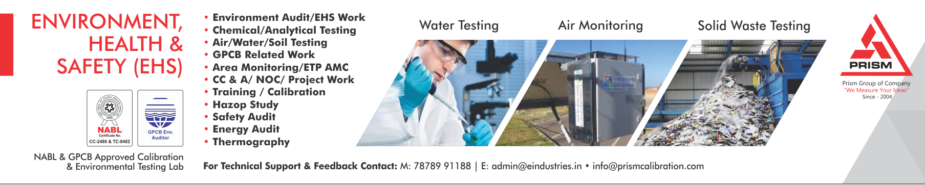 Environmental Testing banner