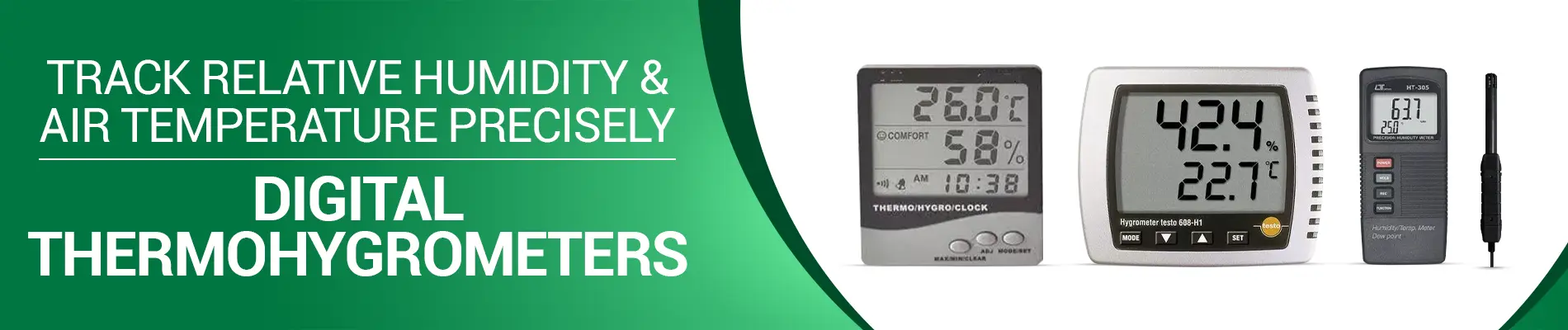 Digital Thermohygrometer banner
