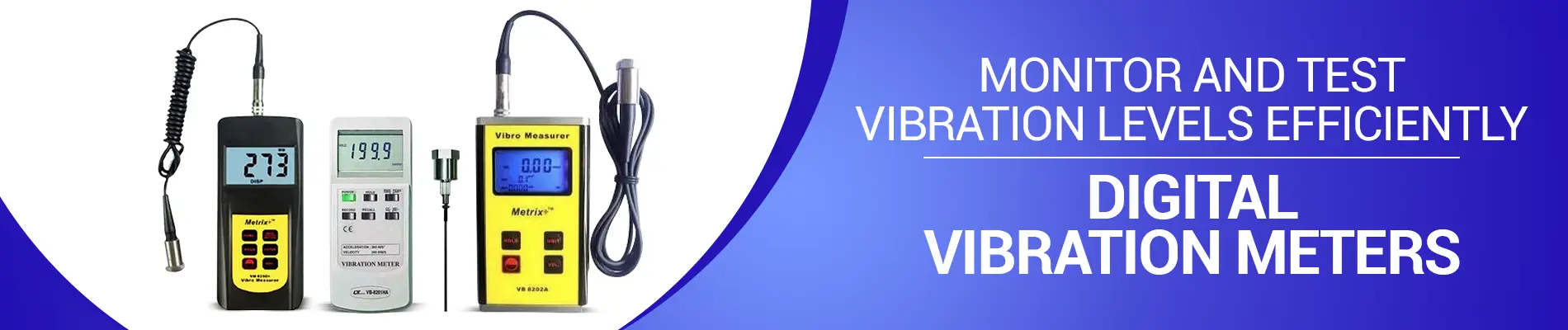 Digital Vibration Meter banner
