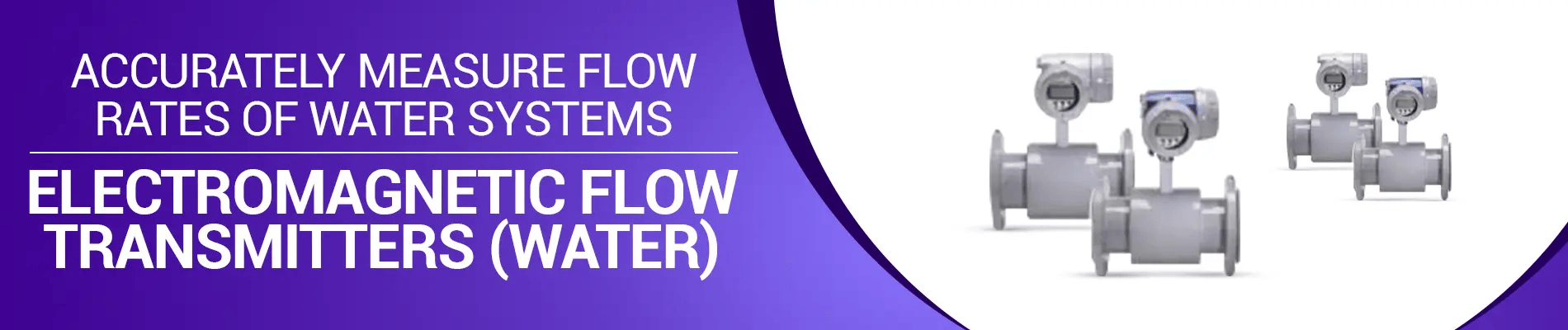 Electromagnetic Flow Transmitter (Water) banner