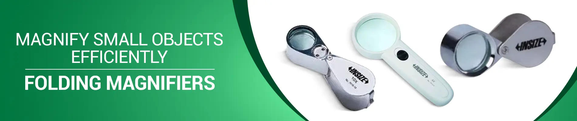 Folding Magnifier banner
