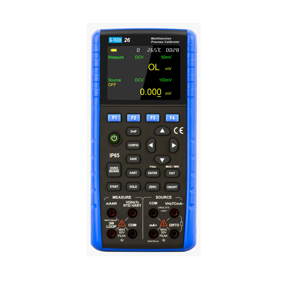 G-TECH MULTIFUNCTION PROCESS CALIBRATOR GT26 + FREE CALIBRATION CERTIFICATE