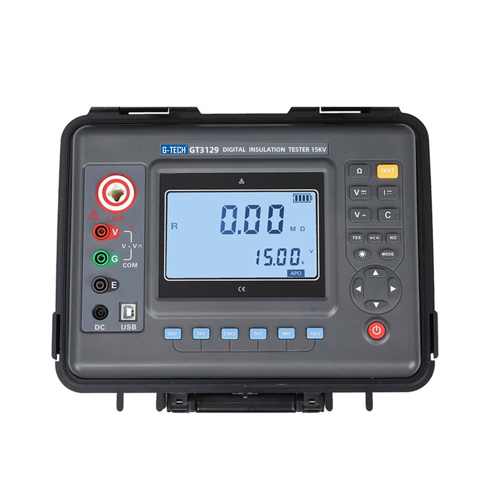 GTECH-DIGITAL INSULATION TESTERS (GT3129) + FREE CALIBRATION CERTIFICATE