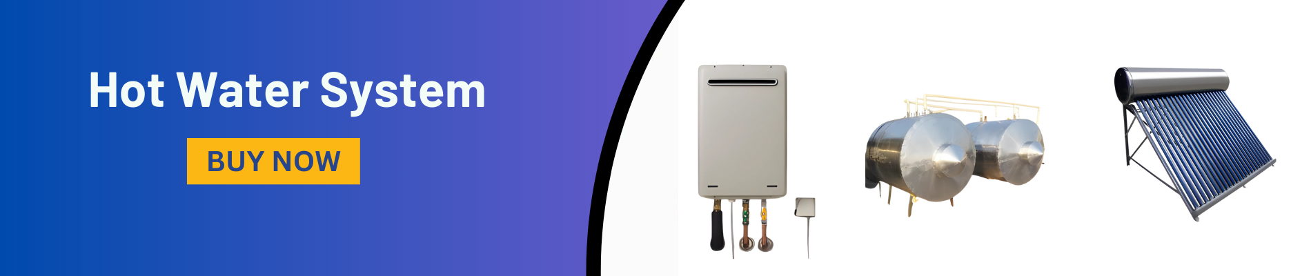 Hot Water System banner