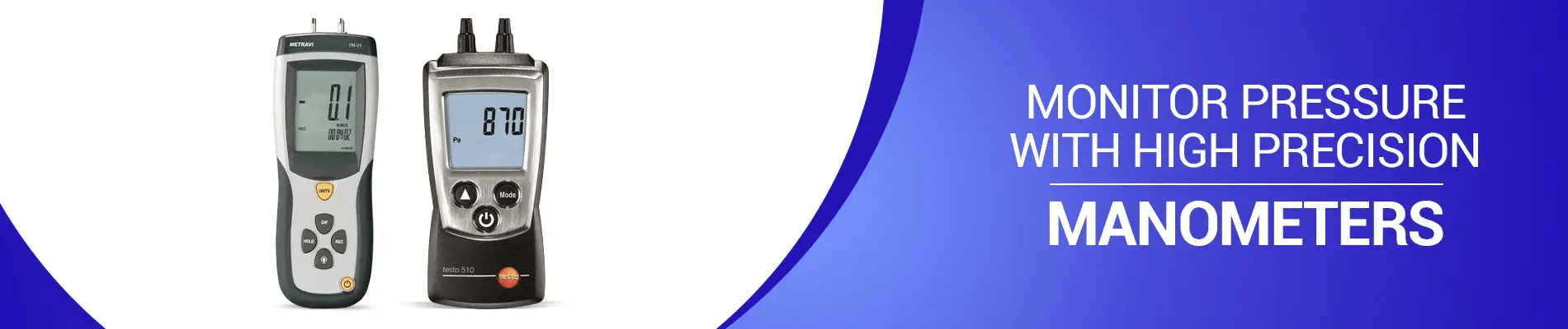 Manometer banner