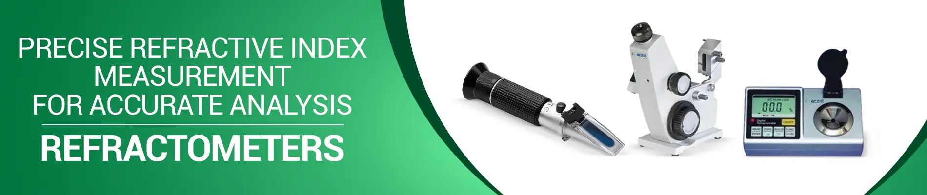 Refractometers banner