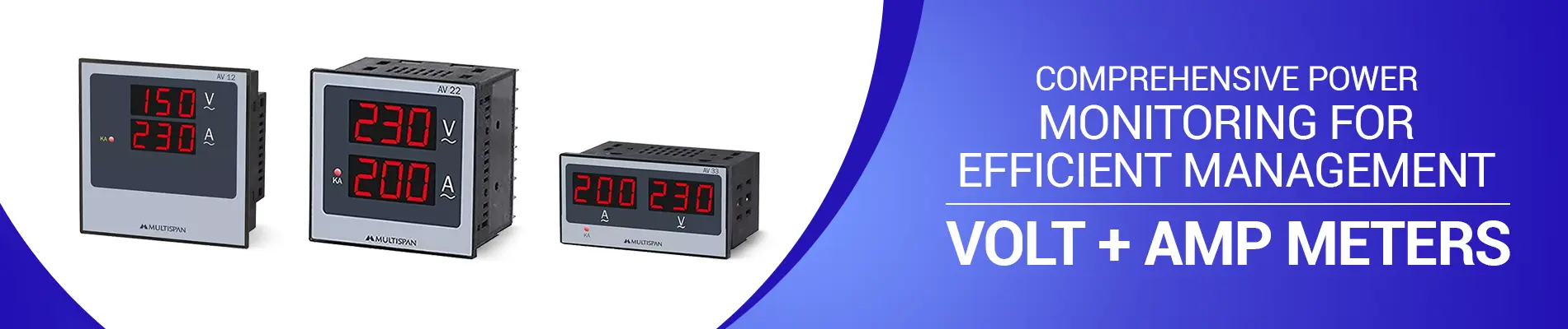 Volt + Amp Meter banner