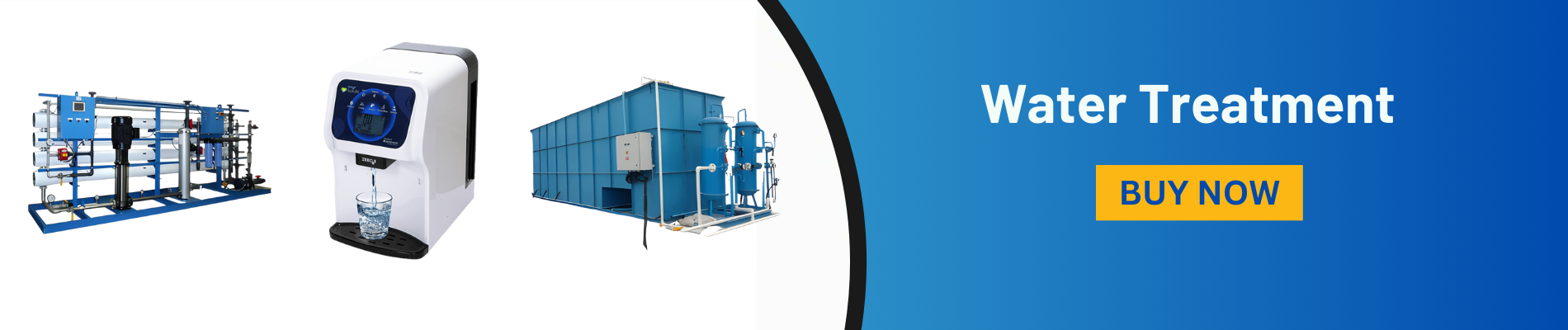 Water treatment plant banner