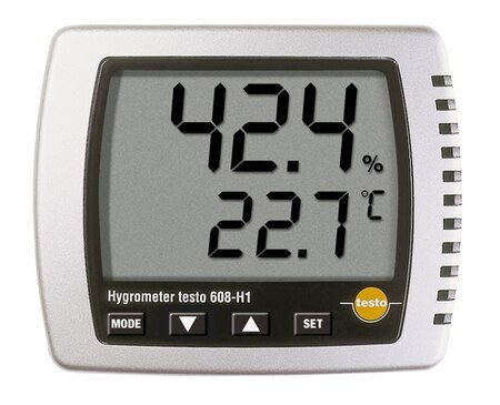 Testo- Thermohygrometer  ( 0 to +50°C , 10 to +95% RH) (608 H1) +Free Calibration Certificate