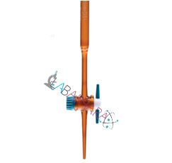 Maxima- Burettes With Amber Colour (Solid Teflon Key Stopcock) (50 ml)