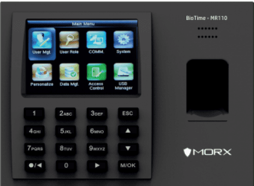 MANTRA- Time Attendance & Access Control (BioFace-MW01)