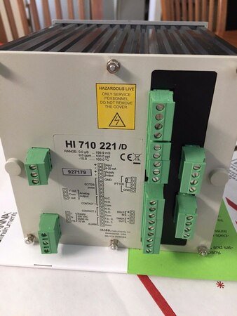 HANNA - Conductivity Tds Digital Controller  (HI710) + Free Calibration Certificate