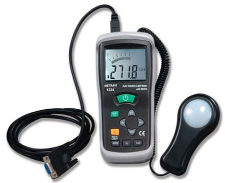 METRAVI - Lux meter ( 0 - 400 klux ) (1334) + FREE  CAL. CERTIFICATE