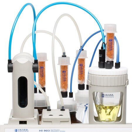 HANNA - Karl Fischer  Volumetric Traitor For Moisture Determination   (HI903)Free Calibration Certificate