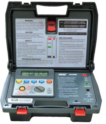 Kusummeco - Digital 5KV High Voltage Insulation Tester (KM 6305IN)