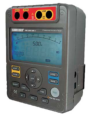 Kusummeco - Digital Insulation Resistance Tester (5KV, 1TO)