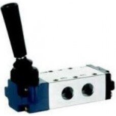 AIRMAX- HAND LEVER VALVE (AD 20 SERIES) (3/2 & 5/2 WAY) (SPRING RETURN & DETENT) (1/4" TO 1/2") (001)