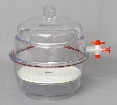 Maxima- Plastic Desiccator (Vacuum) (250 mm)