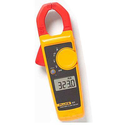 Fluke - True RMS Clamp Meter (400A AC, 600V AC/DC) (Fluke -323) +Free Calibration Certificate (T/E/CLM/FLK/400/001)