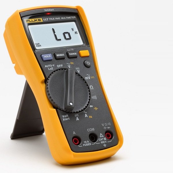 Fluke - True-RMS Digital Multimeter (117) (1000V AC/DC) + Free Calibration Certificate