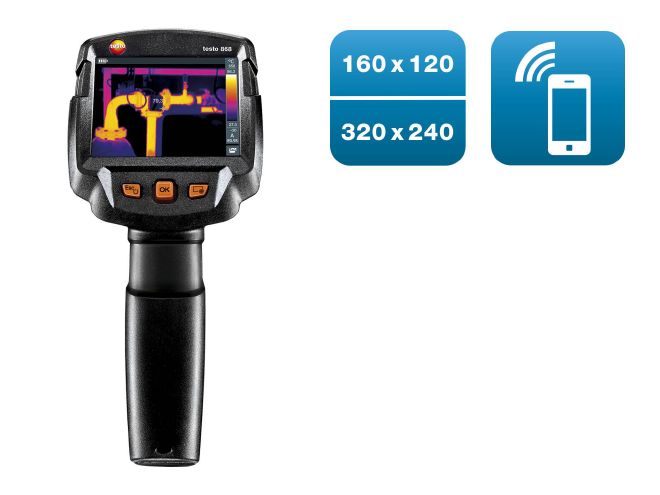 TESTO - THERMAL IMAGER (160 x 120 pixels, App) (TESTO 868)