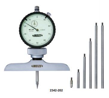 INSIZE - DIAL DEPTH GAUGE ( 0- 300MM ) (2342 -202A )