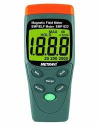 METRAVI - magnetic Field Meter (200/2000 mG , 20/200) (EMF - 823)